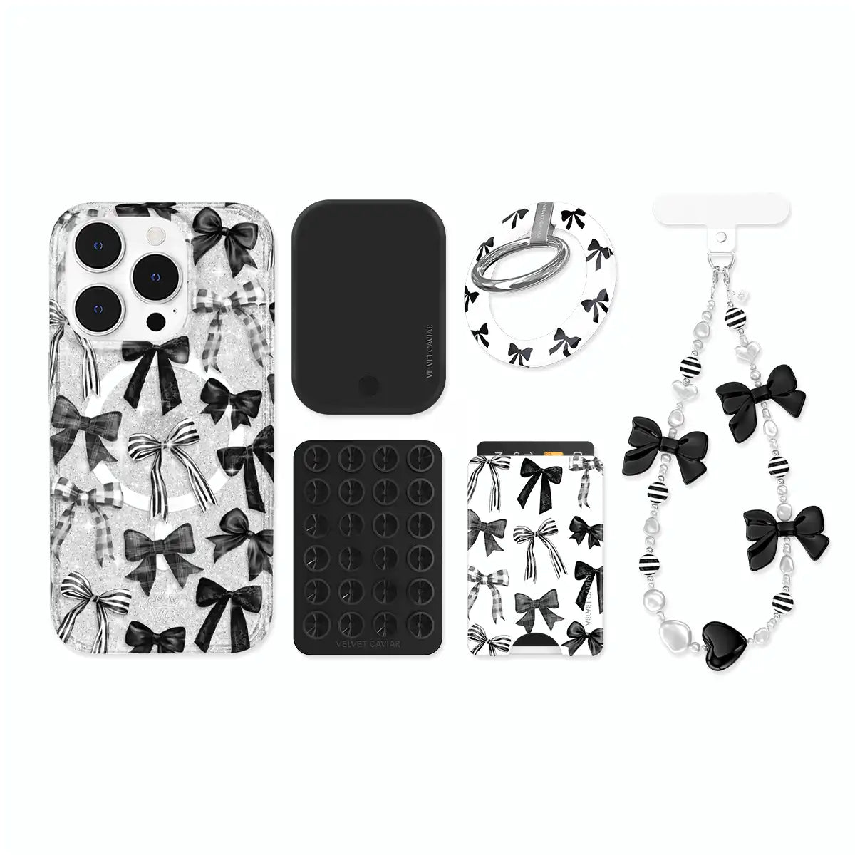 Gothic Bows iPhone Bundle Set