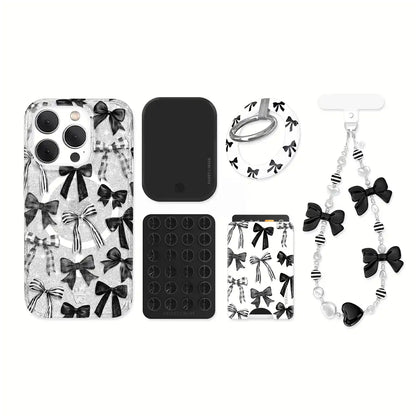 Gothic Bows iPhone Bundle Set