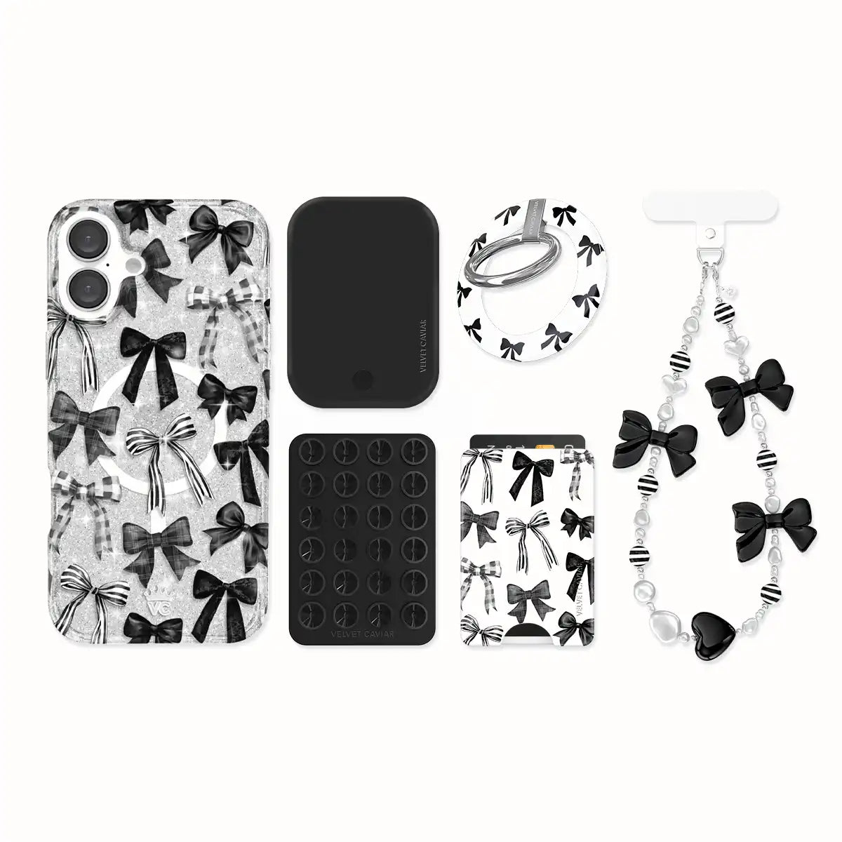 Gothic Bows iPhone Bundle Set