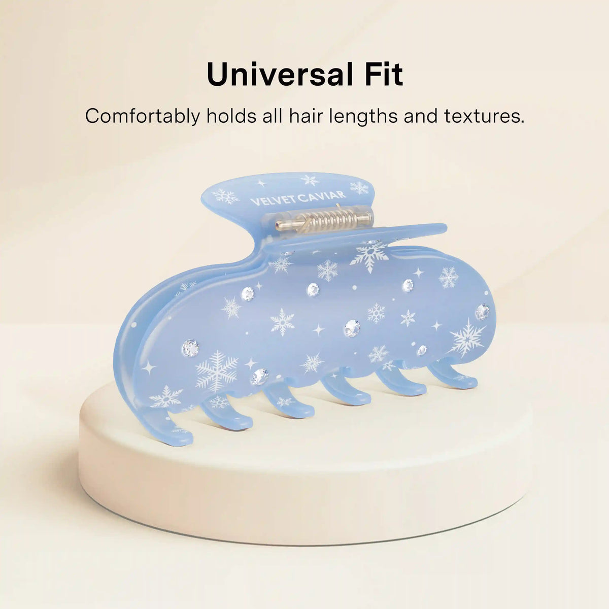 Snow Angel Hair Clip