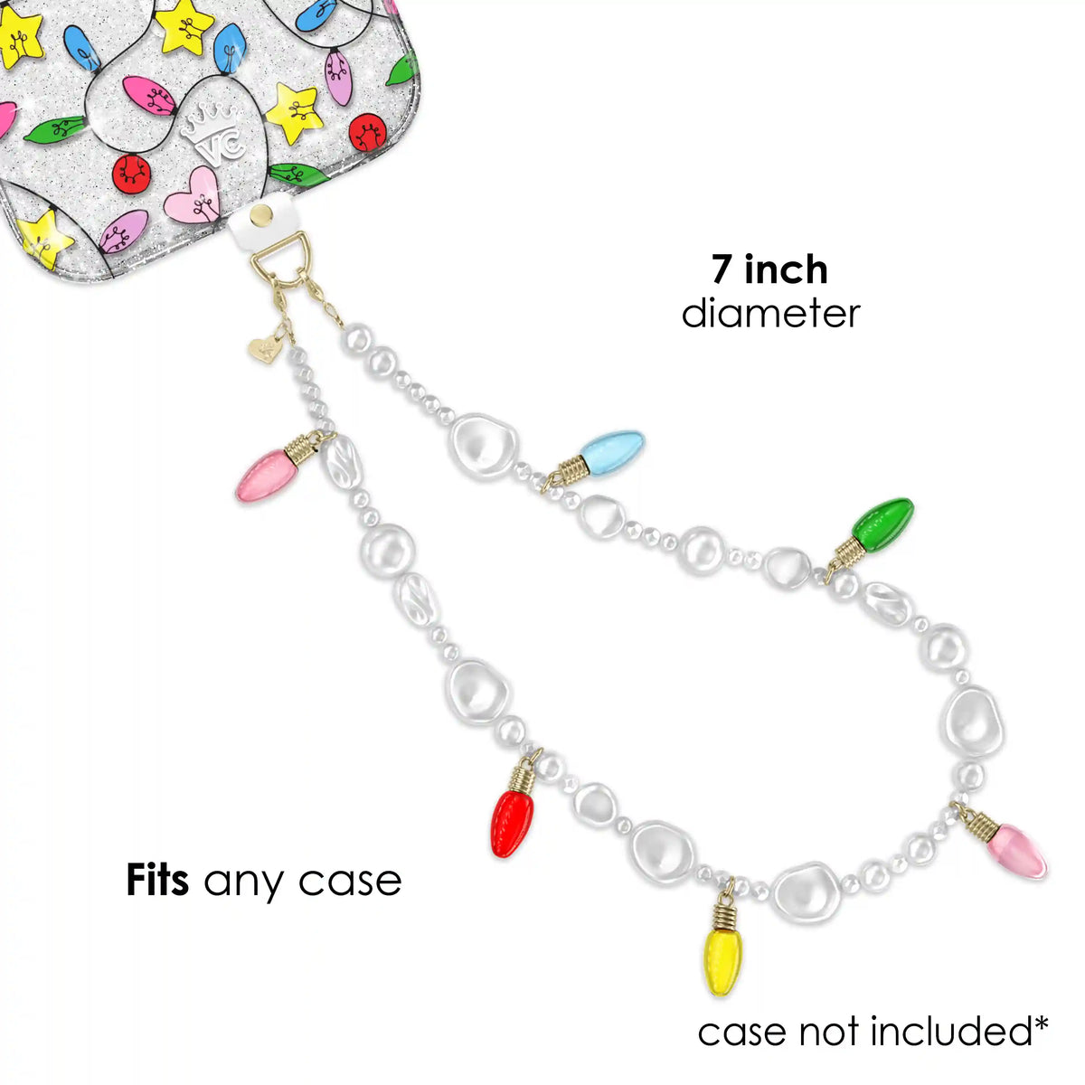 Deck the Halls Phone Charm