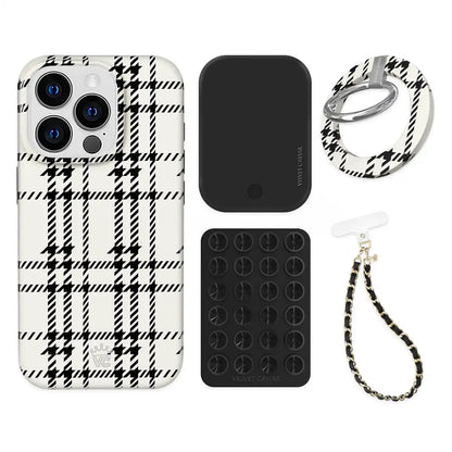 Houndstooth Sweater iPhone Bundle Set - Grip