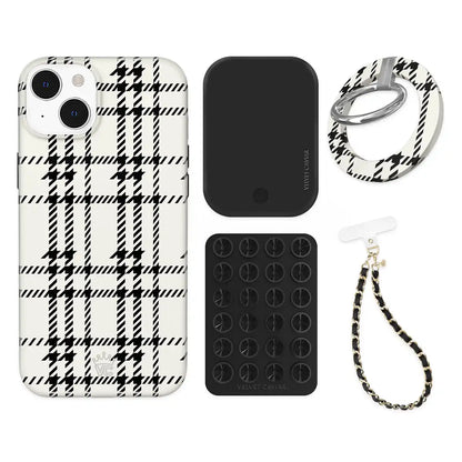 Houndstooth Sweater iPhone Bundle Set - Grip