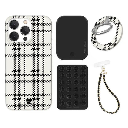 Houndstooth Sweater iPhone Bundle Set - Grip