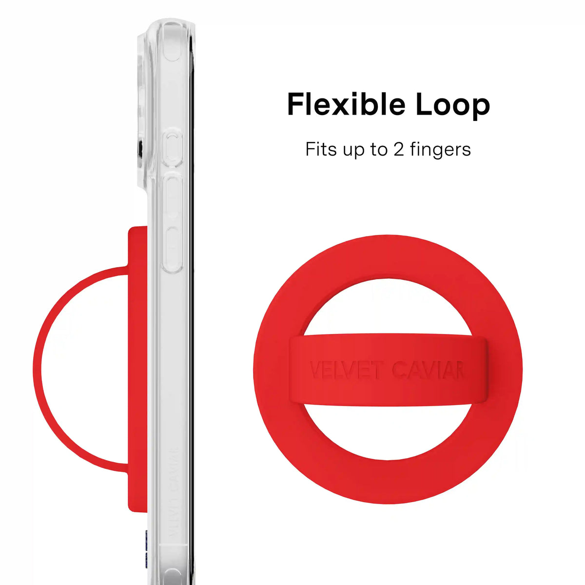 Hot Girl Red MagSafe Grip Loop