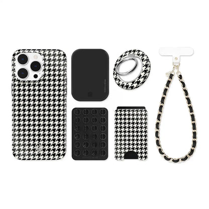 Houndstooth iPhone Bundle Set