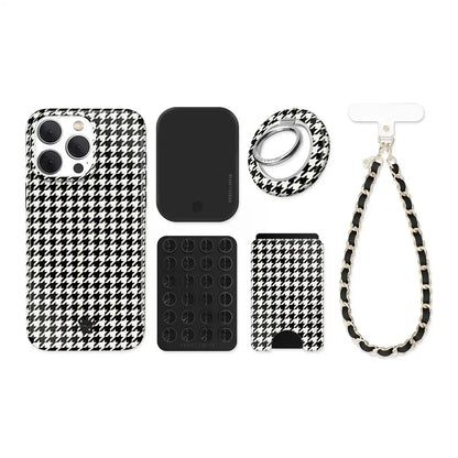 Houndstooth iPhone Bundle Set
