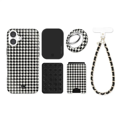 Houndstooth iPhone Bundle Set
