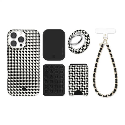 Houndstooth iPhone Bundle Set