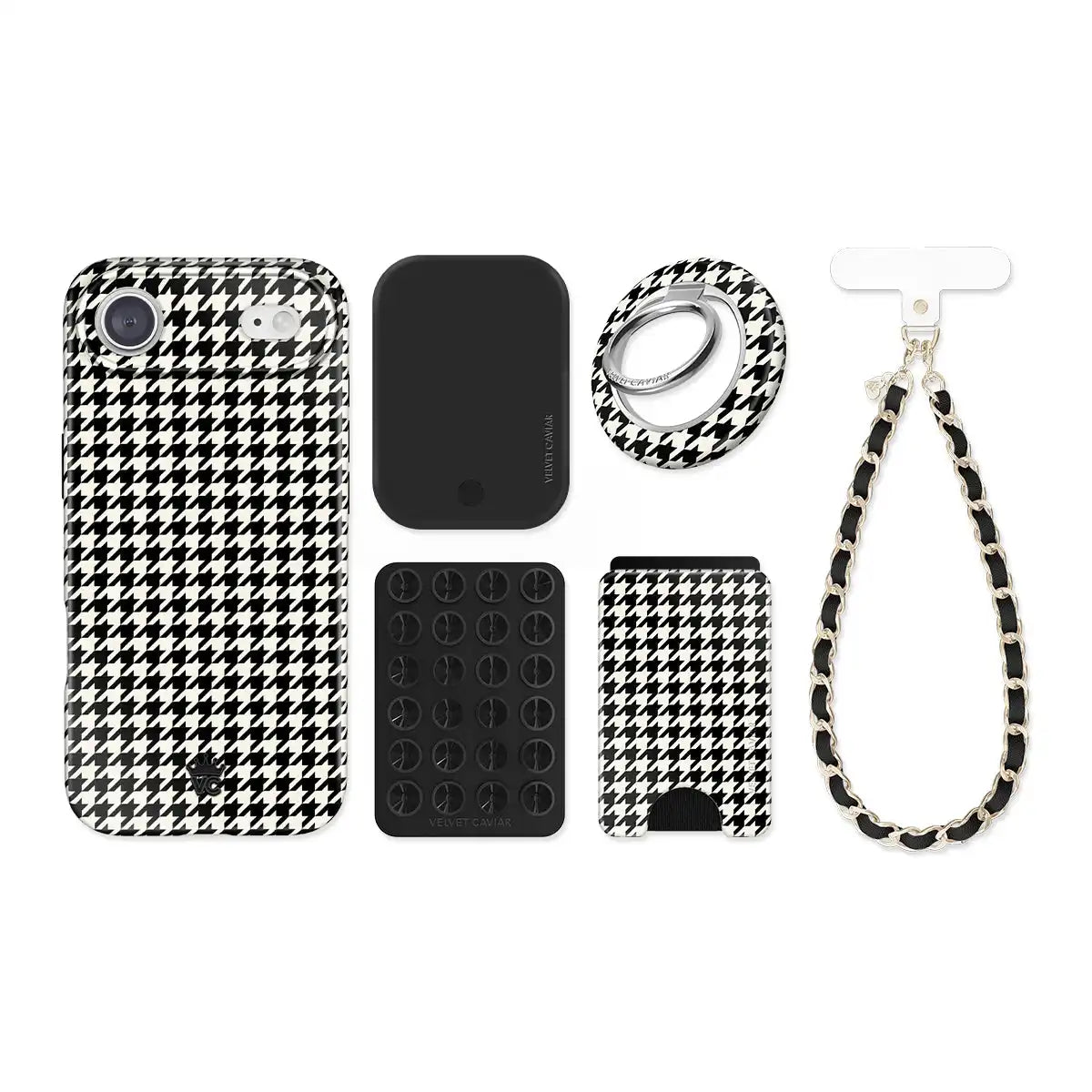Houndstooth iPhone Bundle Set