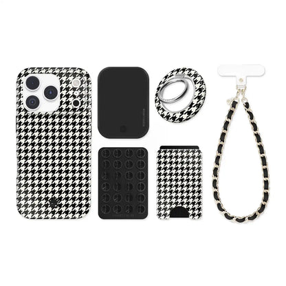 Houndstooth iPhone Bundle Set