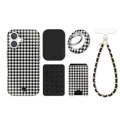 Houndstooth iPhone Bundle Set