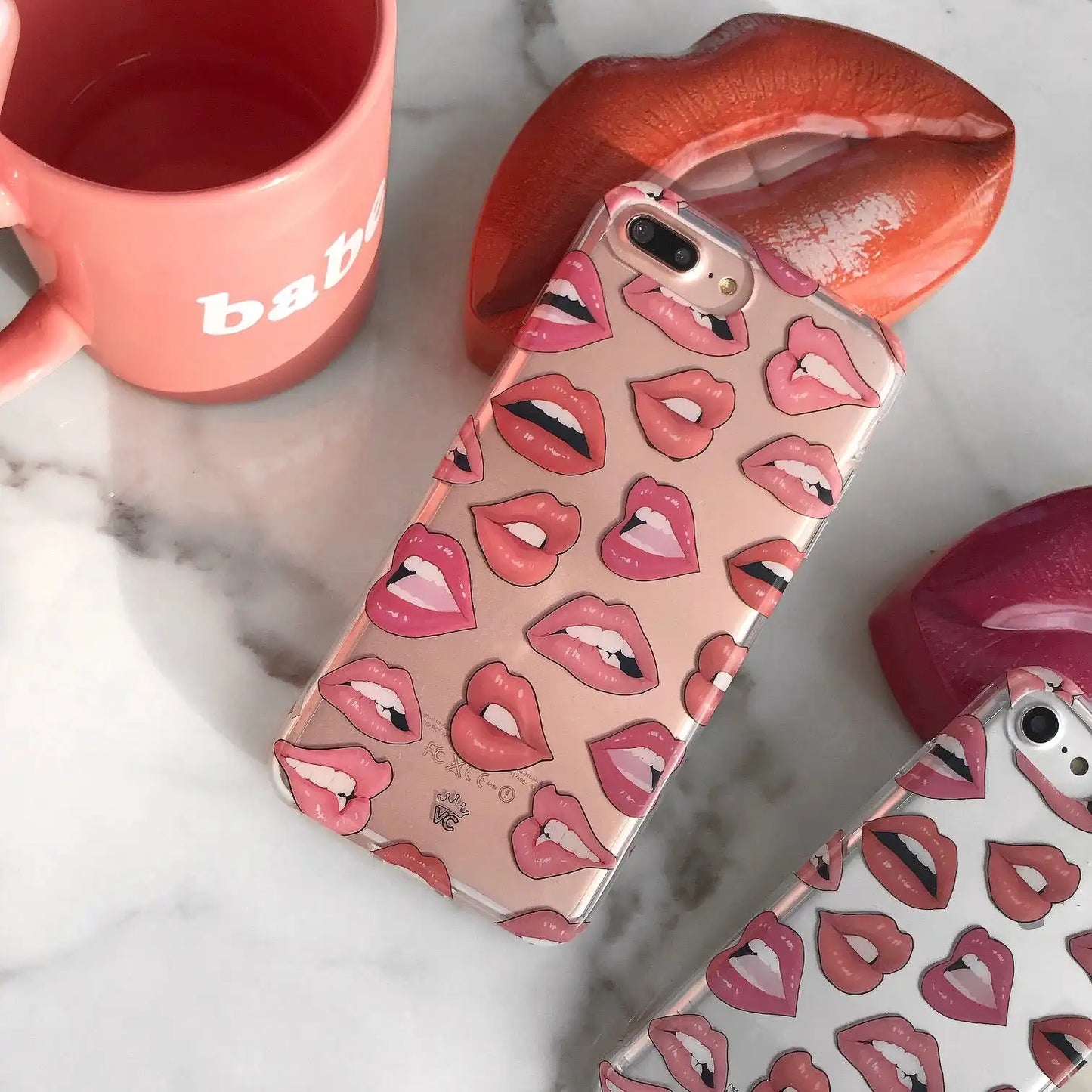 Nude Lips iPhone Case