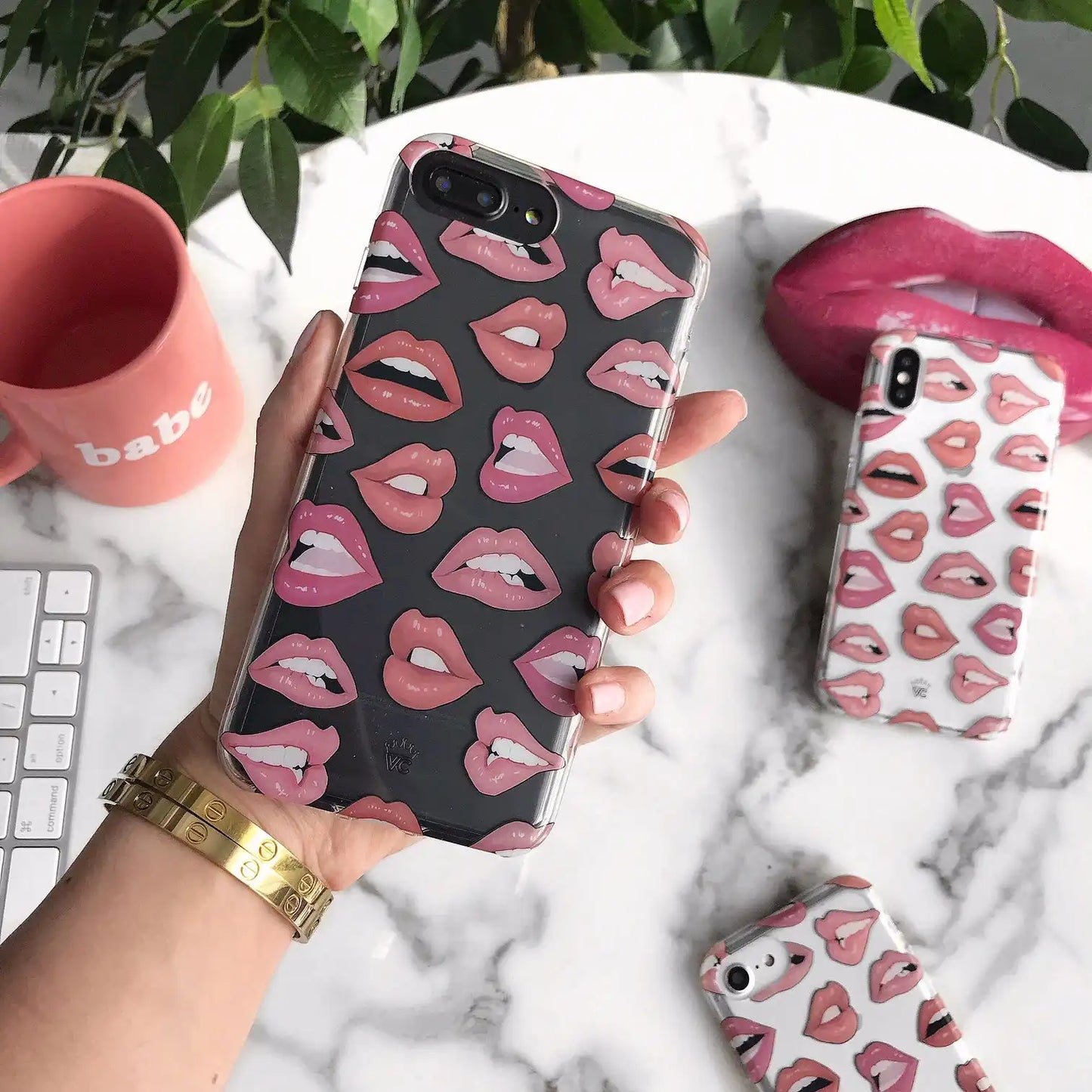 Nude Lips iPhone Case