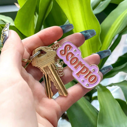Zodiac Keychains