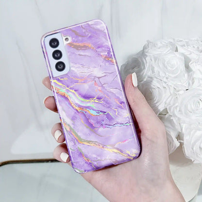 Purple Holo Moonstone Samsung Case