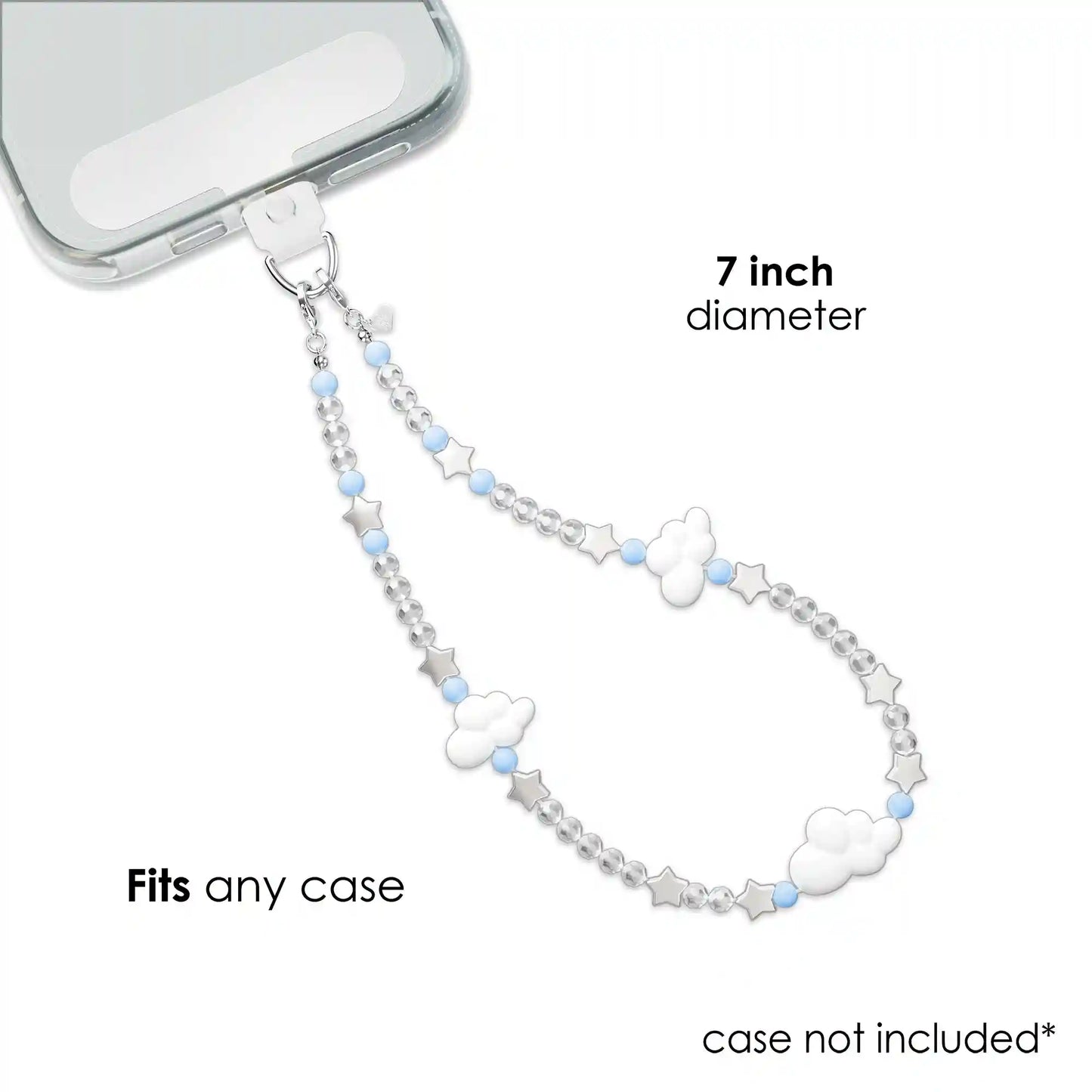 In the Clouds  Phone Charm