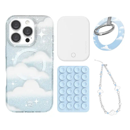 In The Clouds Stardust iPhone Bundle Set - Grip