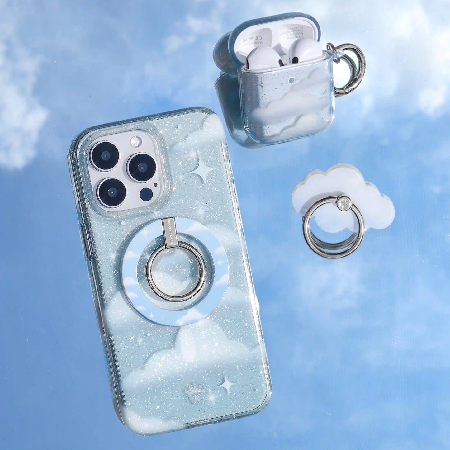 In the Clouds Stardust AirPod Case