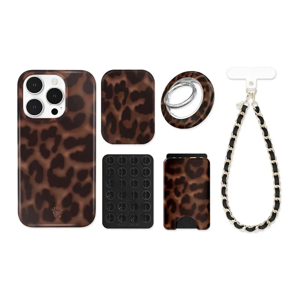 It Girl Leopard iPhone Bundle Set