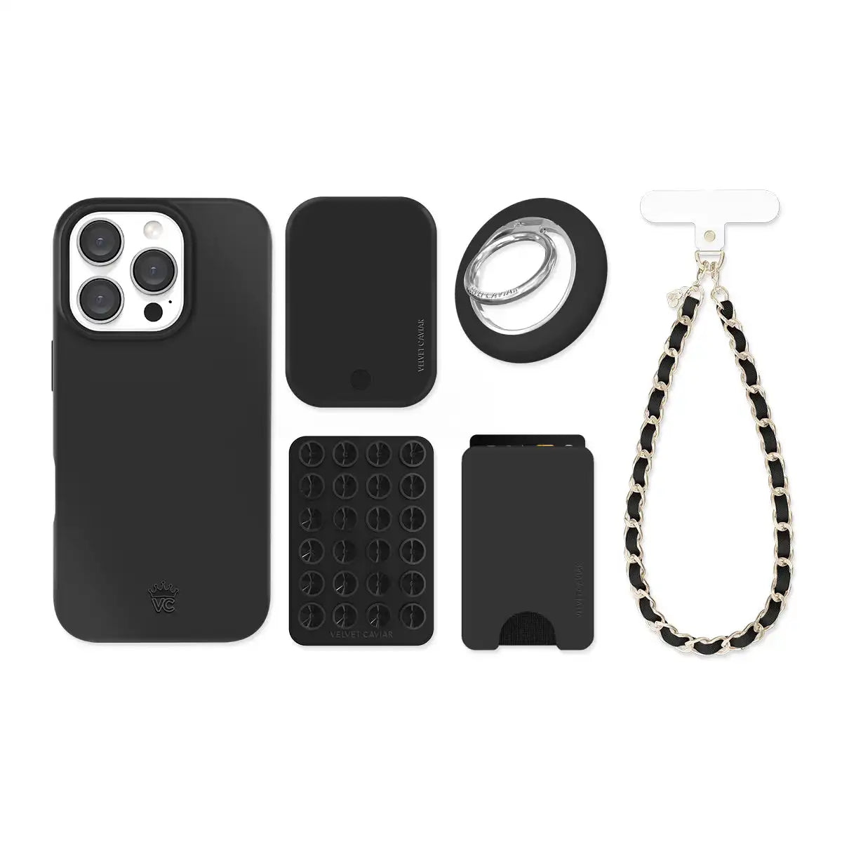 Just Black iPhone Bundle Set