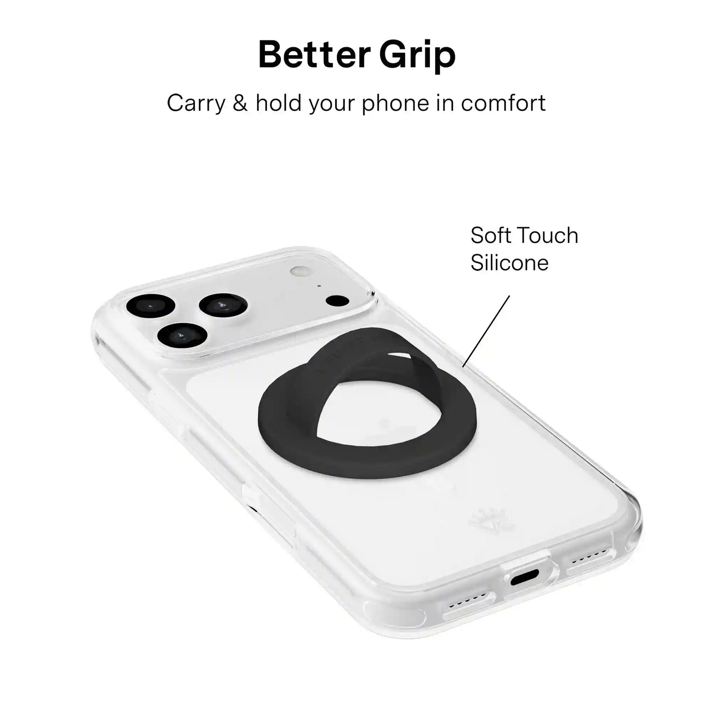 Just Black MagSafe Grip Loop