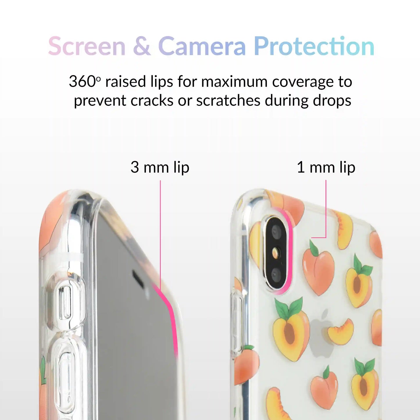 Just Peachy iPhone Case