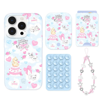 Kitten Kisses iPhone Bundle Set - Wallet