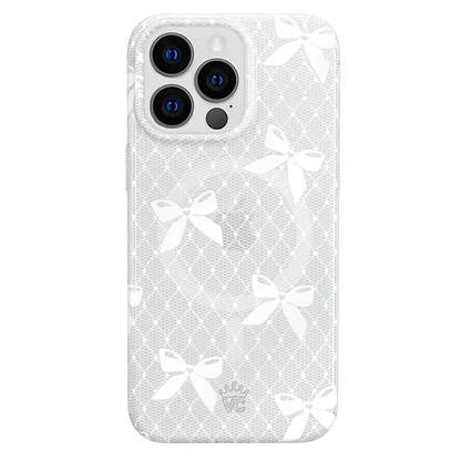 Vintage Lace Bows iPhone Case