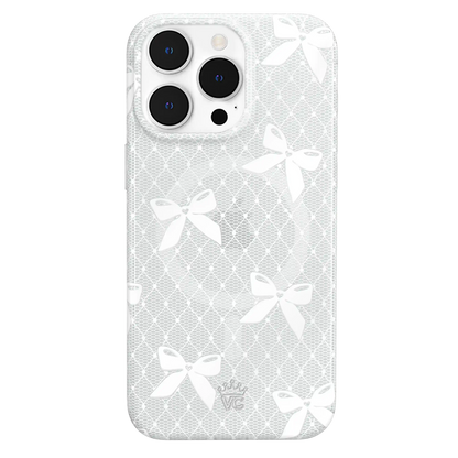 Vintage Lace Bows iPhone Case