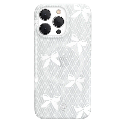 Vintage Lace Bows iPhone Case