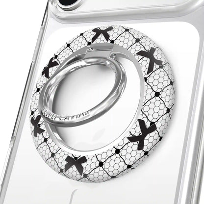 Lacy Black Bows MagSafe Grip Ring