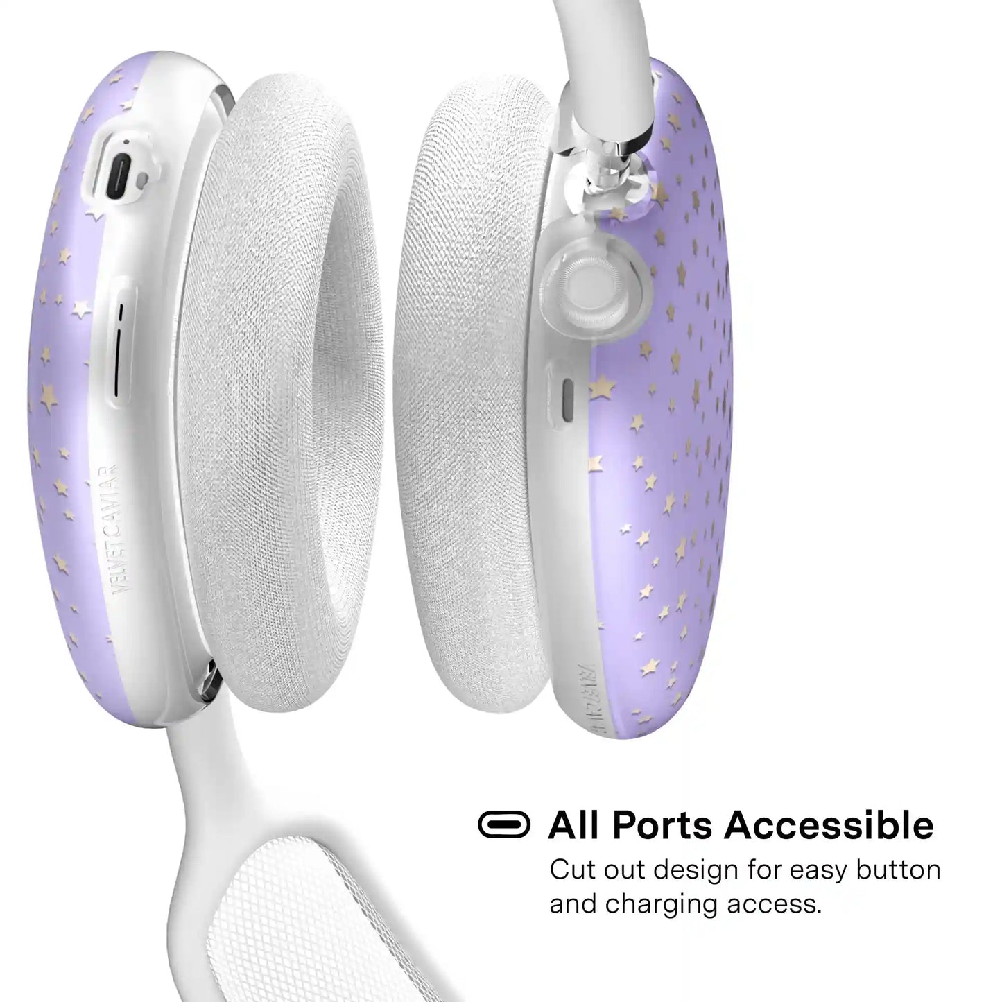 Lilac Celestial Stars AirPod Max Case