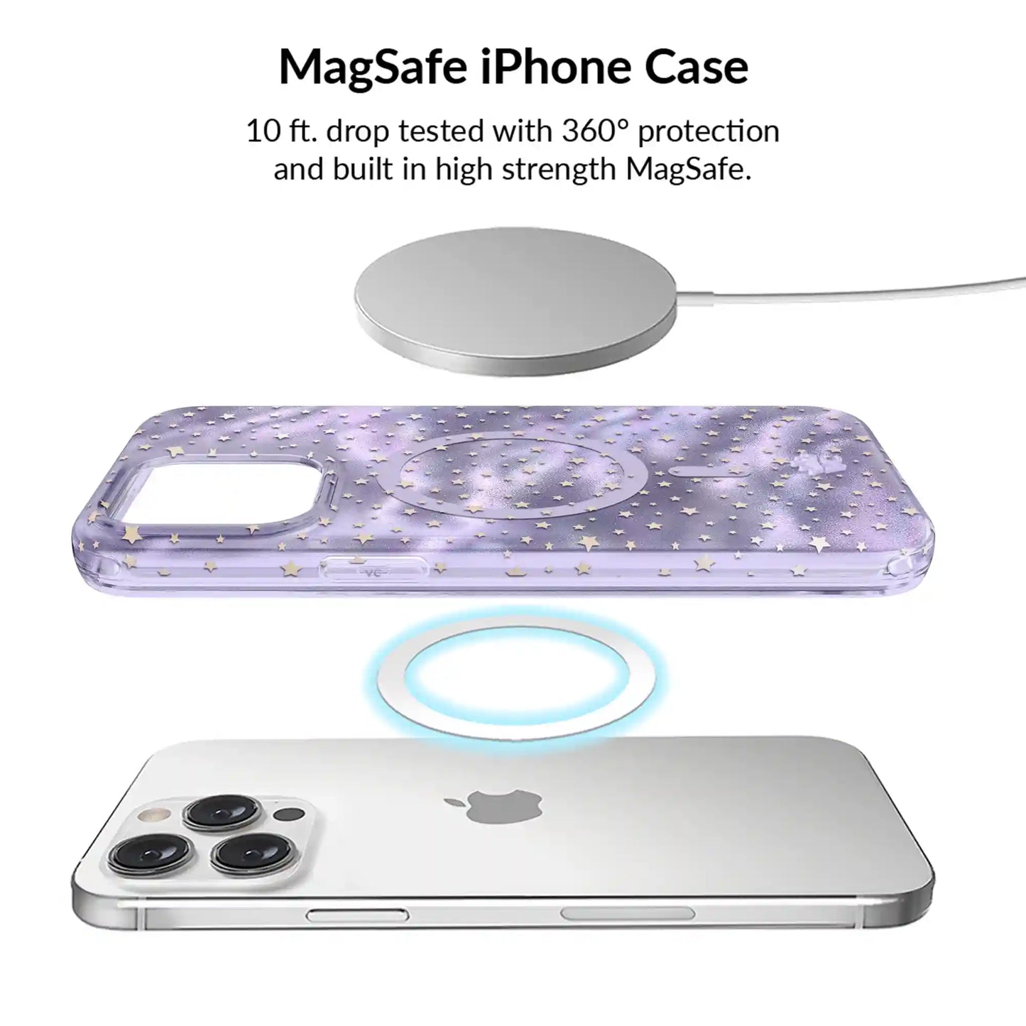 Lilac Celestial Stars iPhone Bundle Set