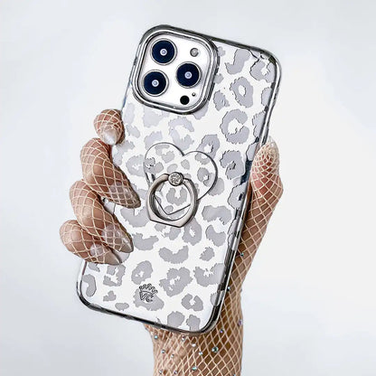 Chrome Leopard iPhone Case