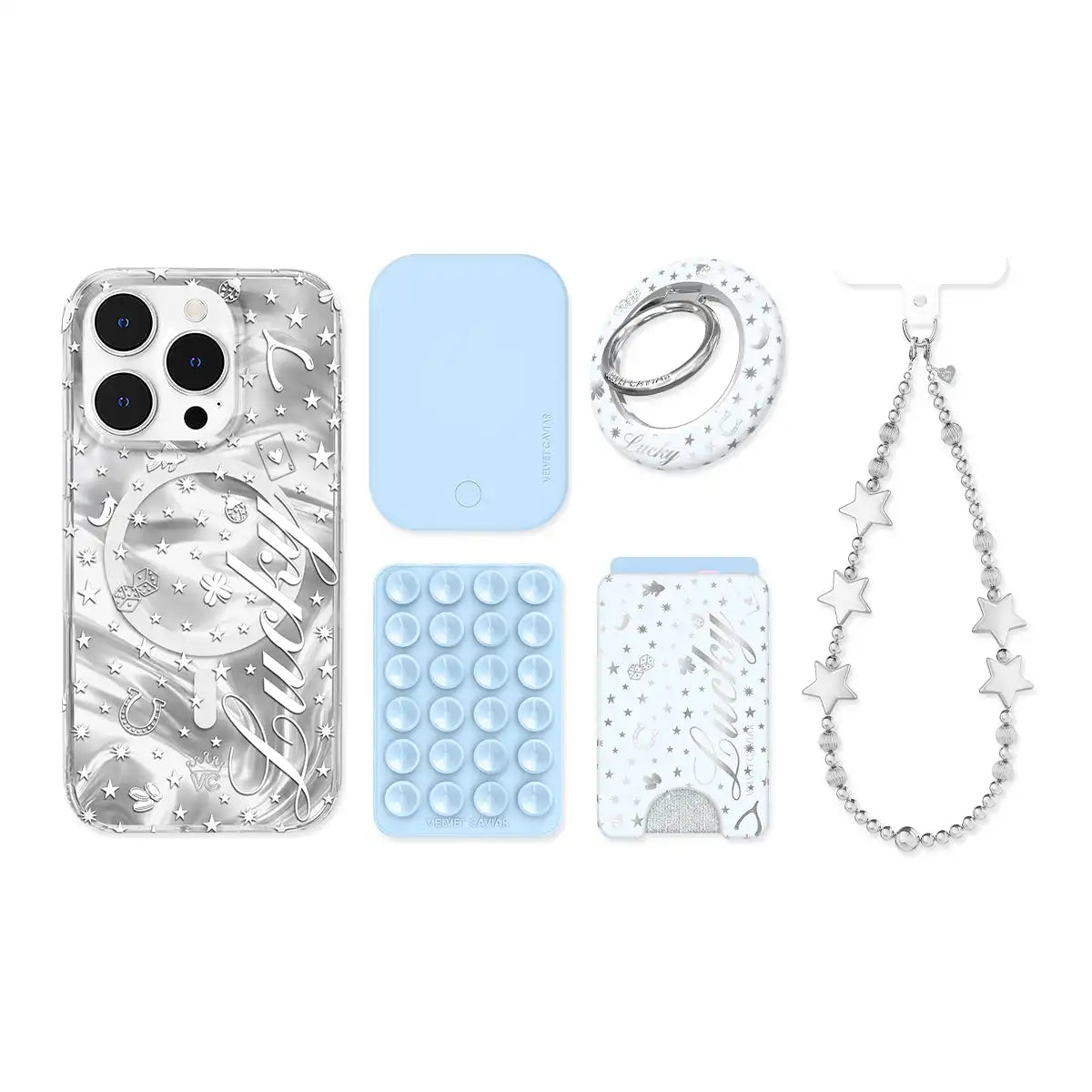 Lucky Girl Holo iPhone Bundle Set