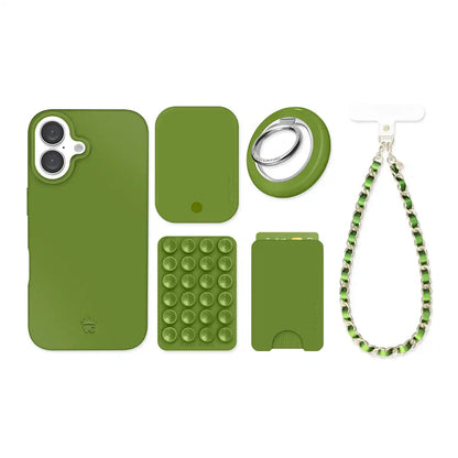 Matcha Green iPhone Bundle Set