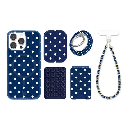 Midnight Polka Dot iPhone Bundle Set