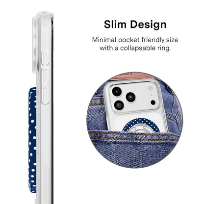 Midnight Polka Dot MagSafe Grip Ring