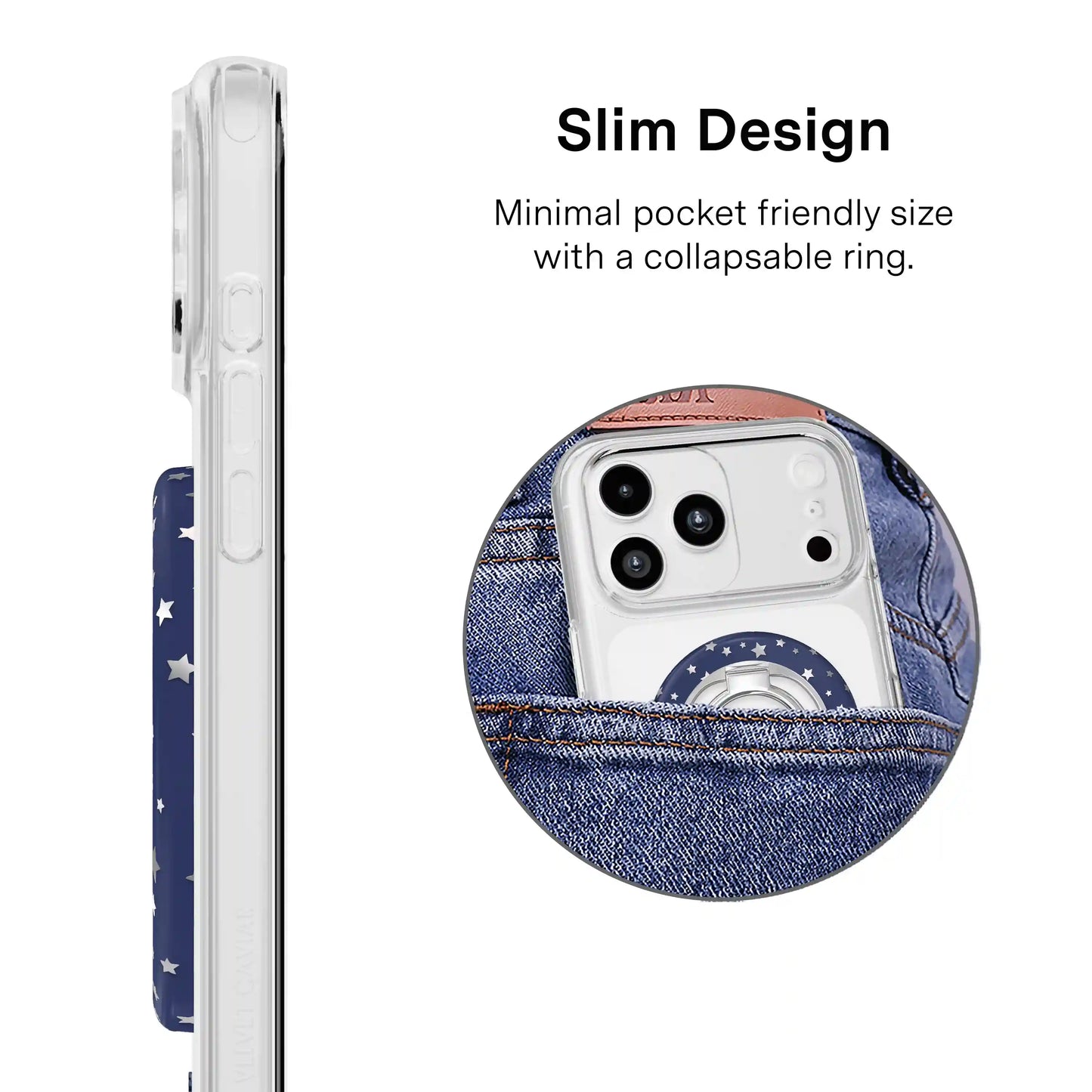 Midnight Stars MagSafe Grip Ring