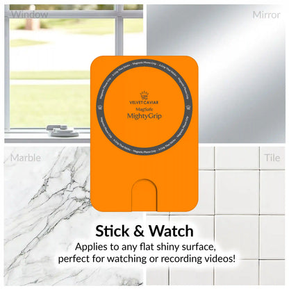 Pumpkin Spice Orange MightyGrip MagSafe Mount