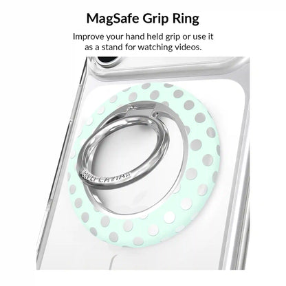 Mint Chrome Polka Dot iPhone Bundle Set