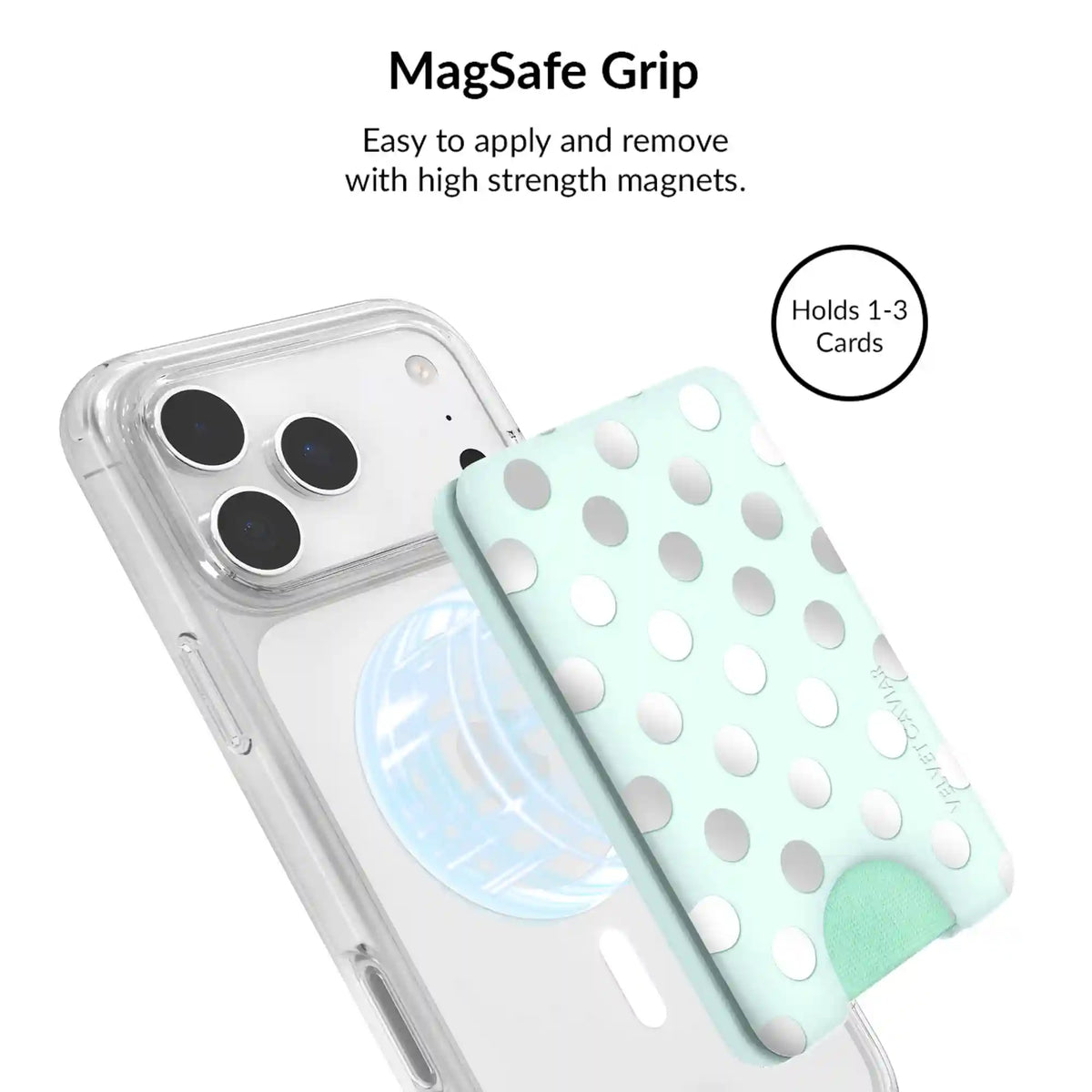 Mint Chrome Polka Dot iPhone Bundle Set