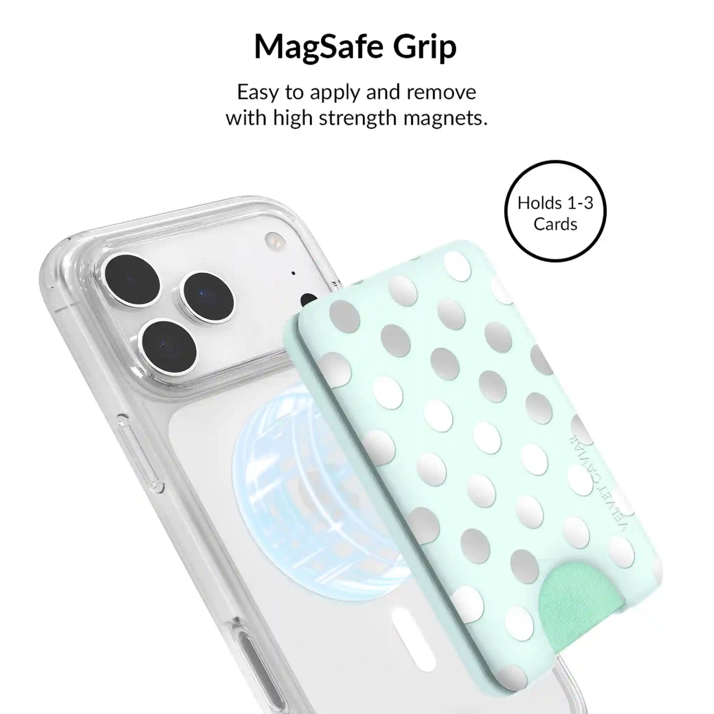 Mint Chrome Polka Dot iPhone Bundle Set