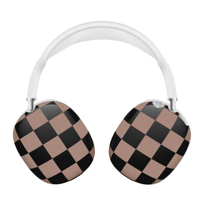 Mocha Vibe Checkered AirPod Max Case