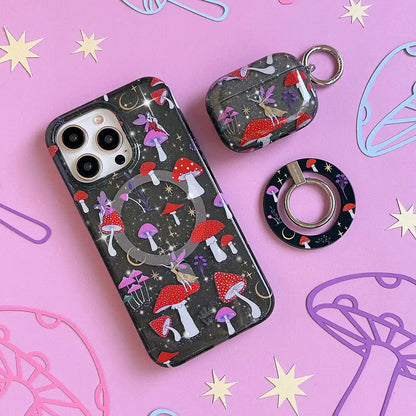 Mystic Mushrooms AirPod Case