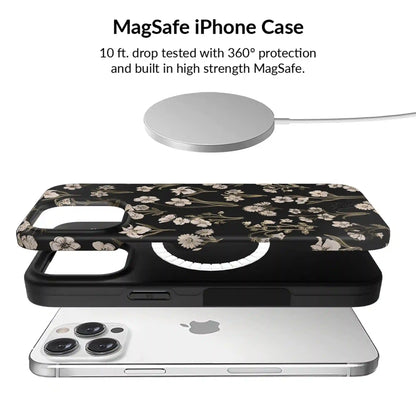 Nightbloom Gold Chrome Floral iPhone Bundle Set