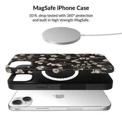 Nightbloom Gold Chrome Floral iPhone Bundle Set
