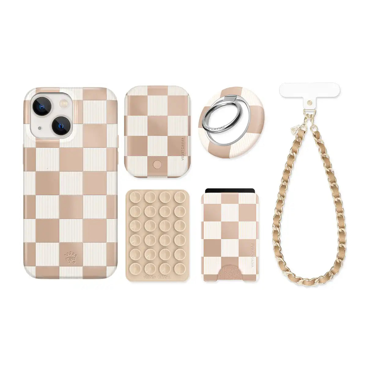 Nude Vibe Check iPhone Bundle Set