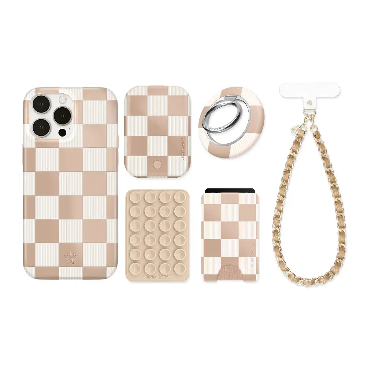 Nude Vibe Check iPhone Bundle Set